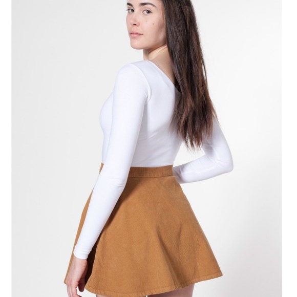 American Apparel Dresses & Skirts - American Apparel Corduroy Skater Mini Skirt